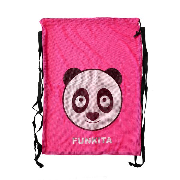 Funkita Mesh Bag Aqua Panda by Jesswim