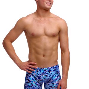 FUNKY TRUNKS BOYS JAMMERS – BLUE BITS