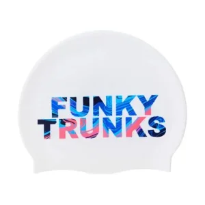 FUNKY TRUNKS SILICONE SWIMMING CAP – WAVE CRAZE