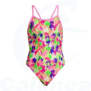 FUNKITA GIRLS SINGLE STRAP ONE PIECE – SPLAT SPOT